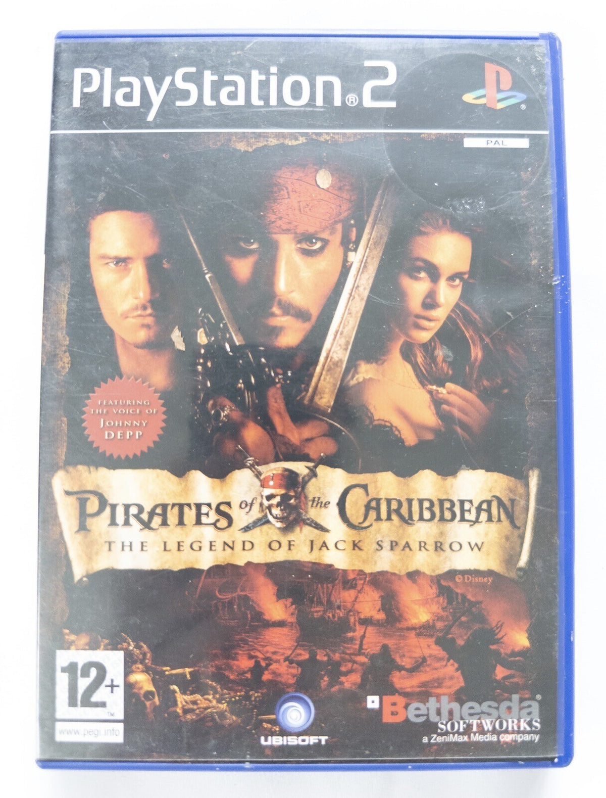 PIRATES OF THE CARIBBEAN The Legend of Jack Sparrow PS2 Game