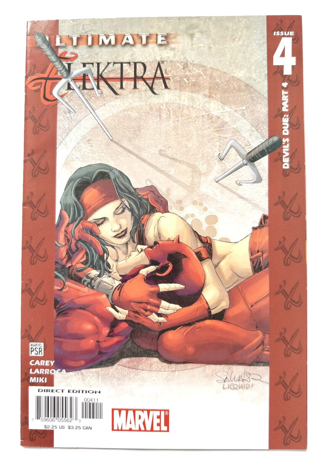 ULTIMATE ELEKTRA Marvel Comic