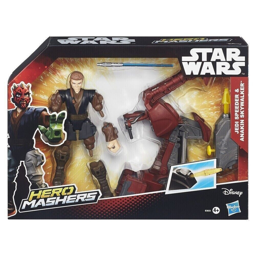 Star Wars Hero Mashers 2-pack: JEDI SPEEDER & ANAKIN SKYWALKER Action Figure