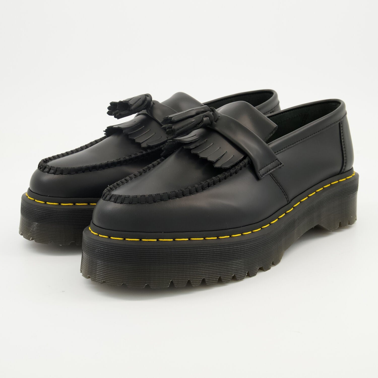 Mens Dr. Martens V Adrian Quad Black Platform Shoes UK 10 EU 45 NEW RRP £180