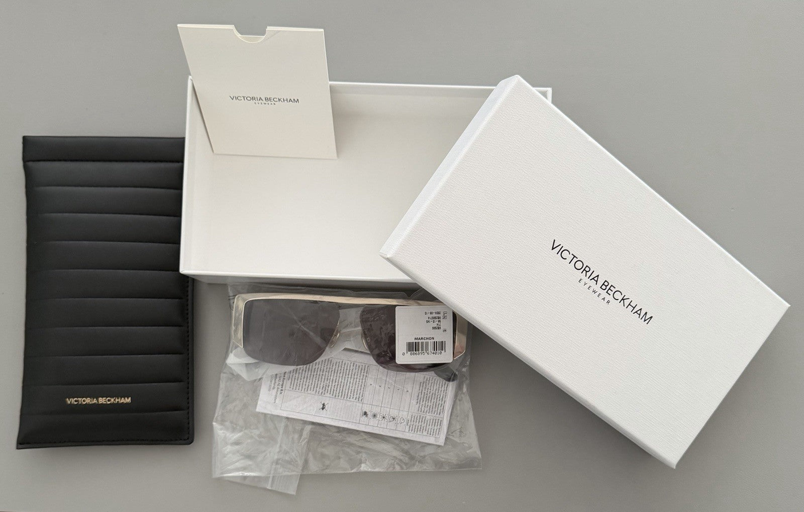 VICTORIA BECKHAM VB250S-714 Sunglasses Size 59mm 145mm 13mm gold Women NEW