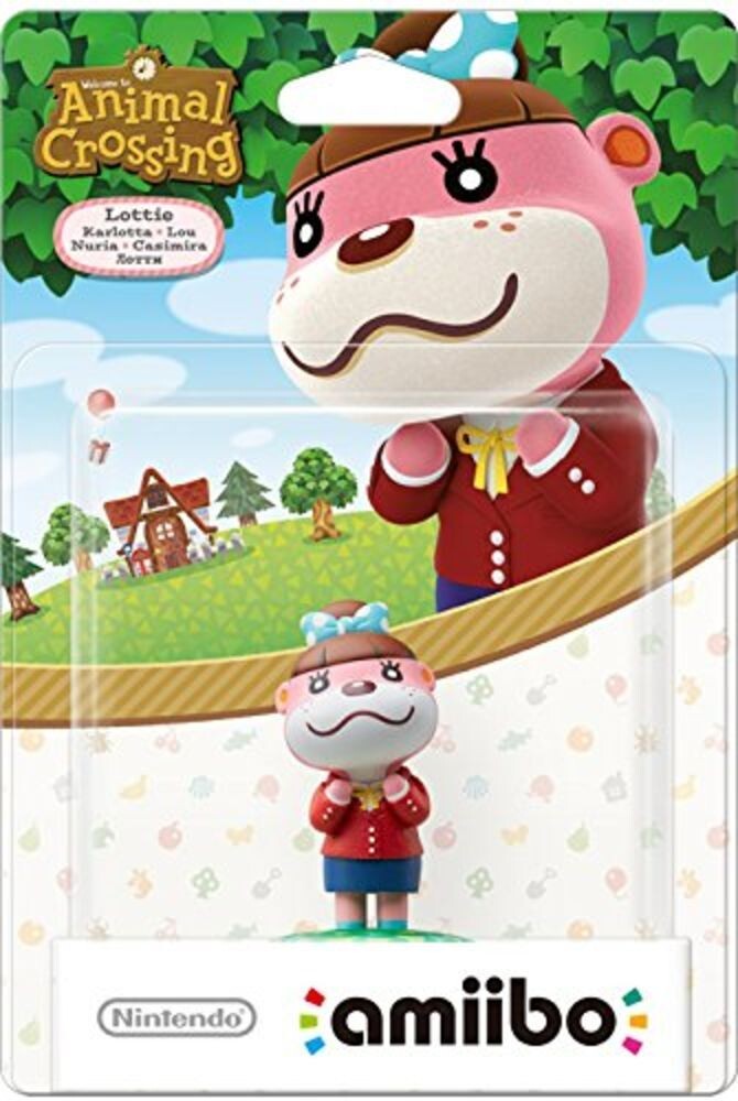Nintendo Animal Crossing amiibo Lottie RARE