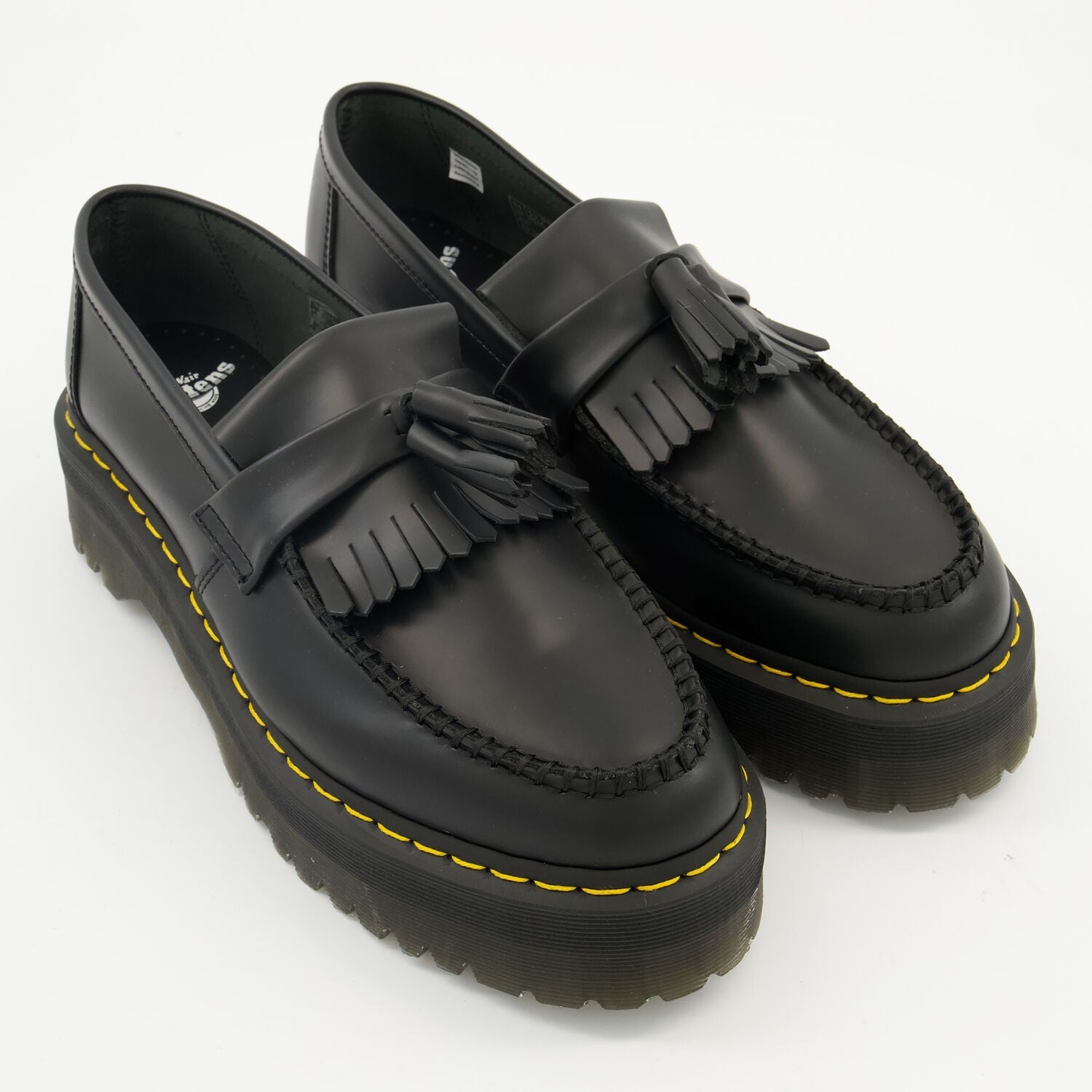 Mens Dr. Martens V Adrian Quad Black Platform Shoes UK 10 EU 45 NEW RRP £180