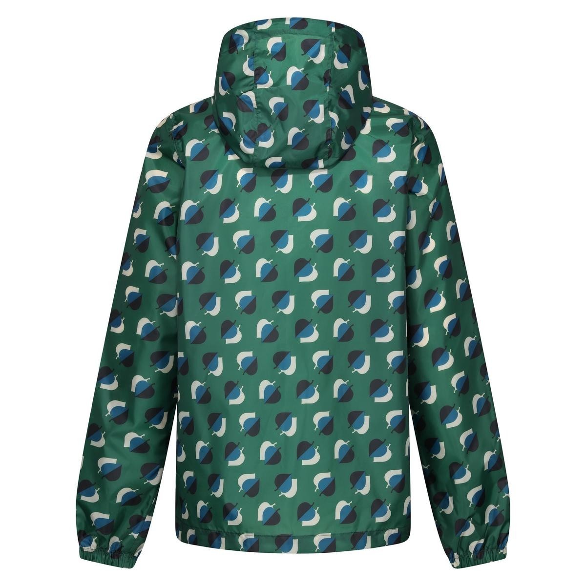 Regatta Orla Kiely Lightweight Waterproof Geometric Hooded Jacket UK10 UKSmall