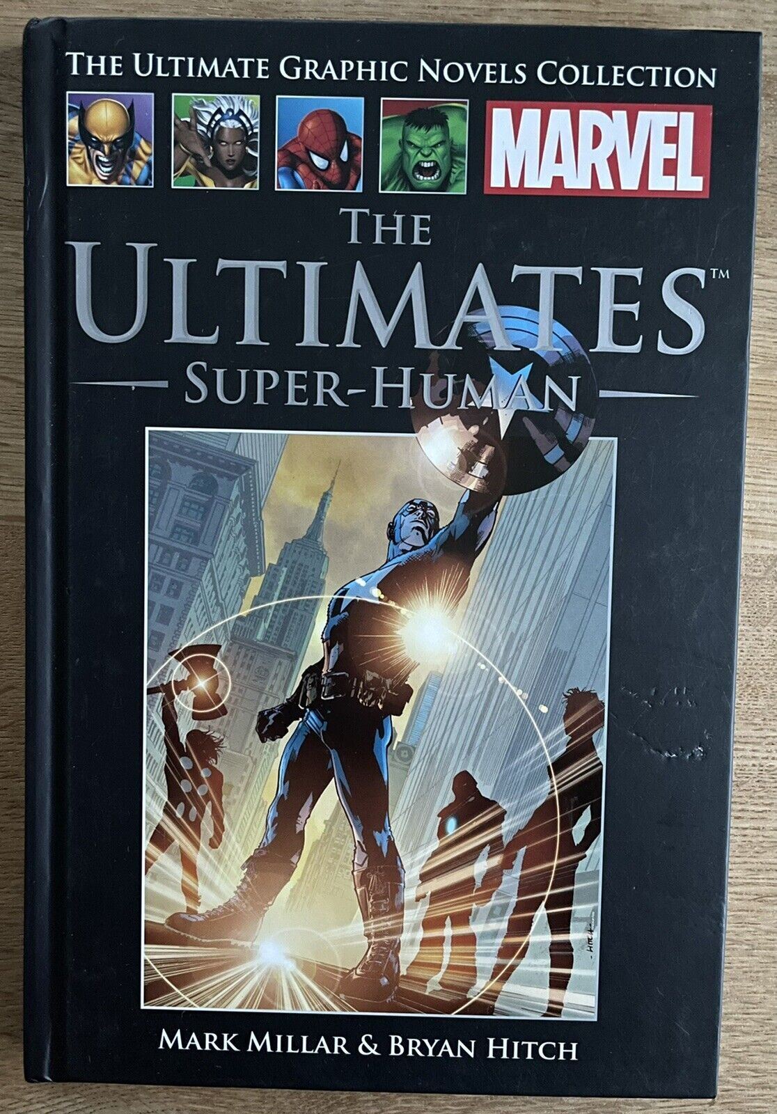 The Ultimates Super-Human No.28 Marvel Graphic Novel Hardback Like New