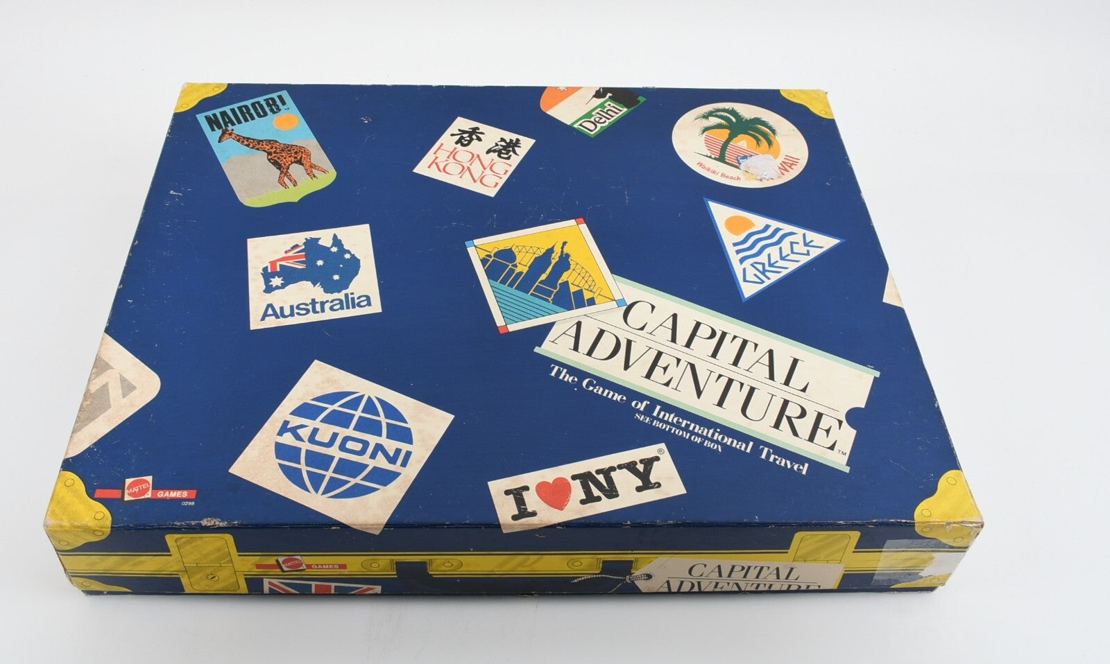 CAPITAL ADVENTURE - Vintage Board Game (1986)