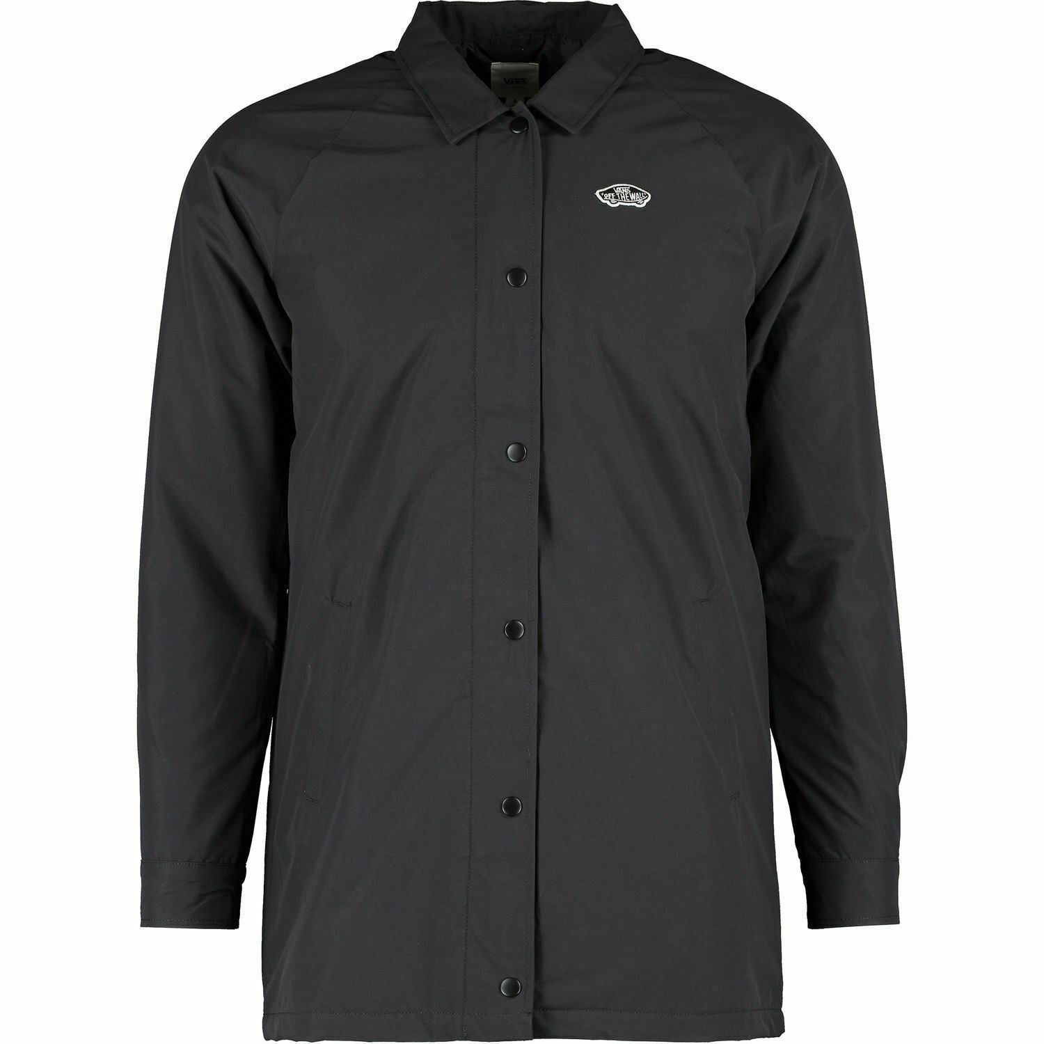 VANS Women's COACH LONG Lightweight Jacket, Black, size XS