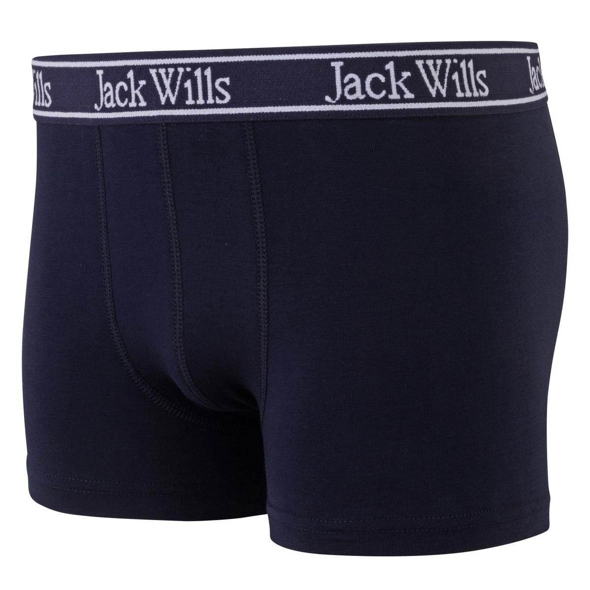Jack Wills Boys Multipack Navy Blue Boxers Three Pack Age 10-11 yrs