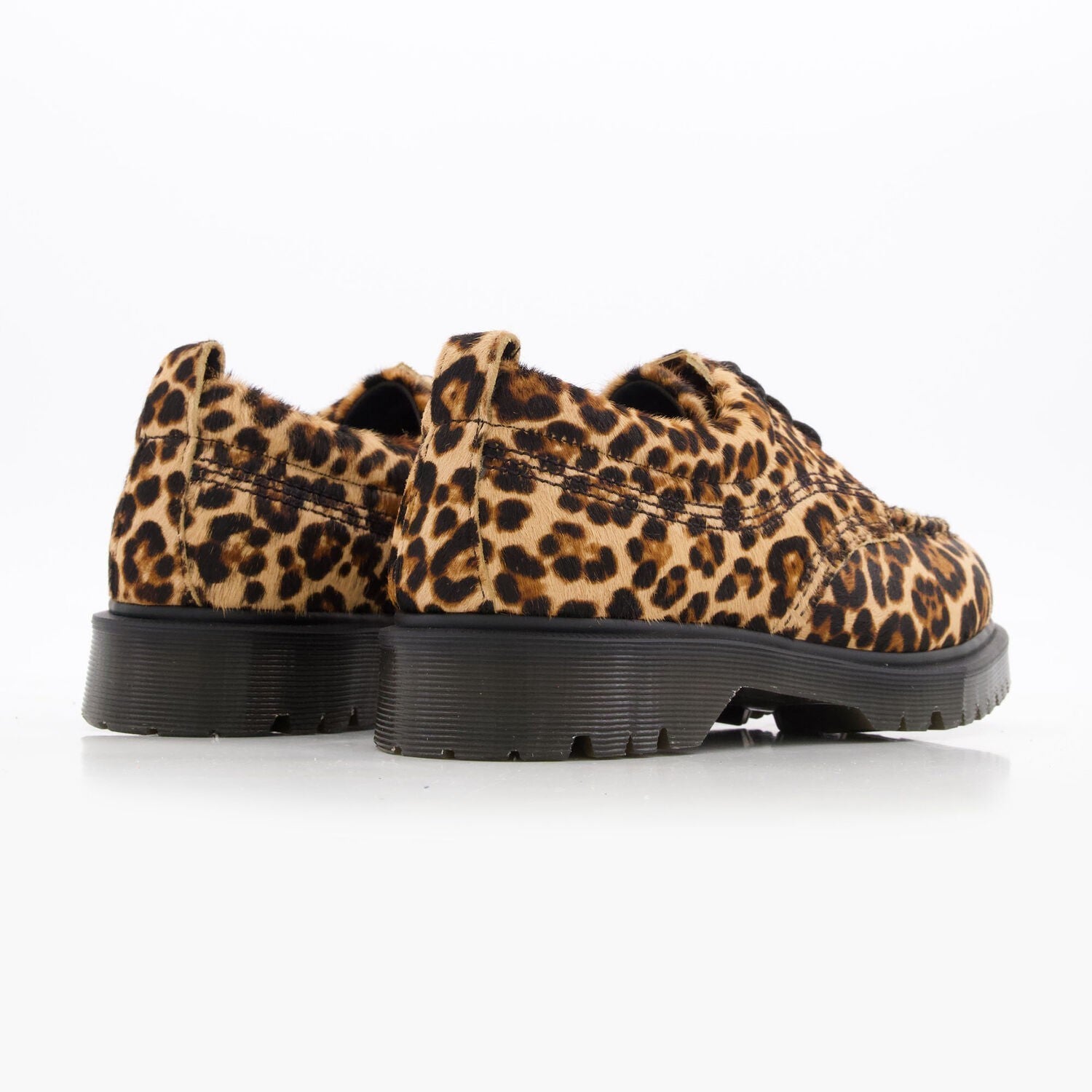 Dr Martens Tortoiseshell Hide Lowell Archive Leopard Print Shoes UK10 RRP£180
