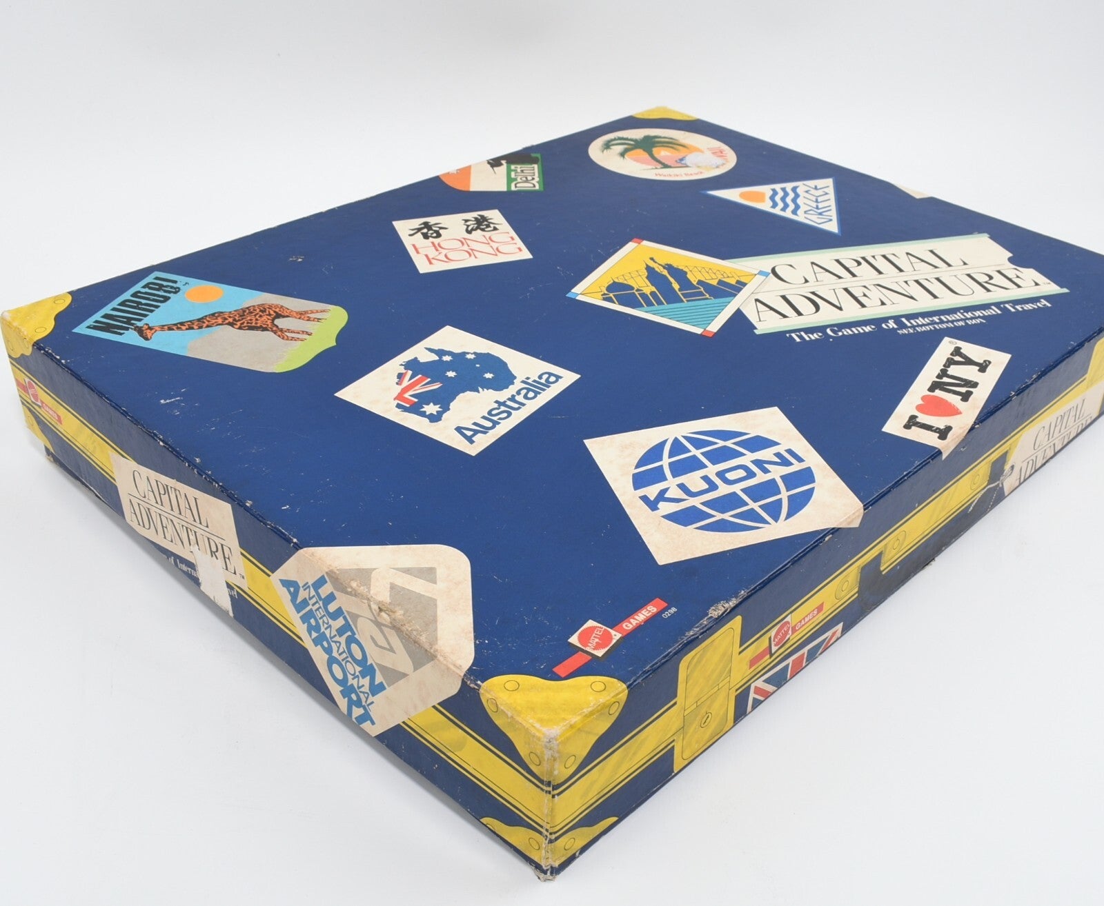 CAPITAL ADVENTURE - Vintage Board Game (1986)