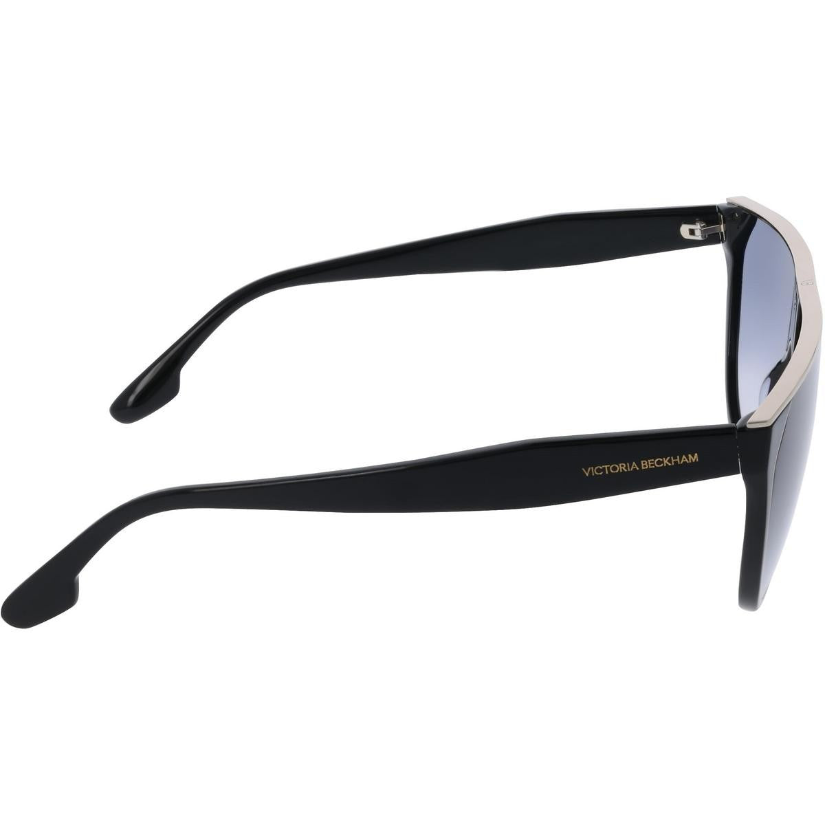 VICTORIA BECKHAM VB682S 001 Sunglasses Black Frame Smoke Gradient Lenses 61mm