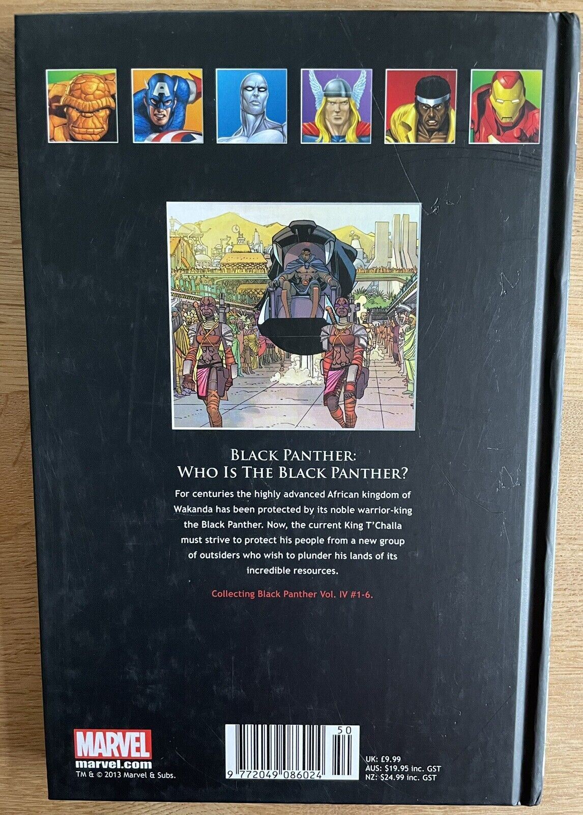 Black Panther No.38 Marvel Graphic Novel Hardback Like New Condition