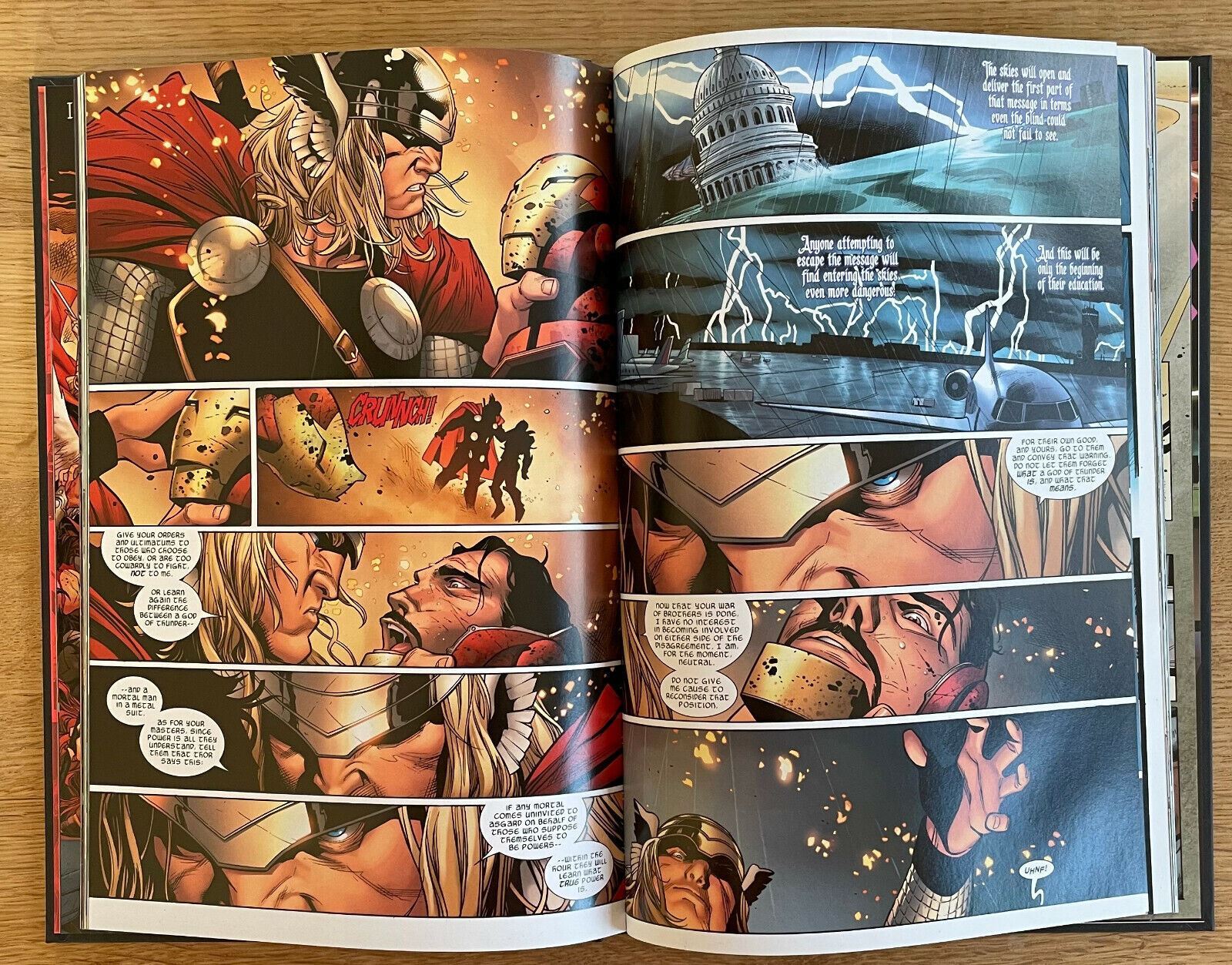 Thor Reborn No.52 Marvel Graphic Novel Hardback Like New Condition