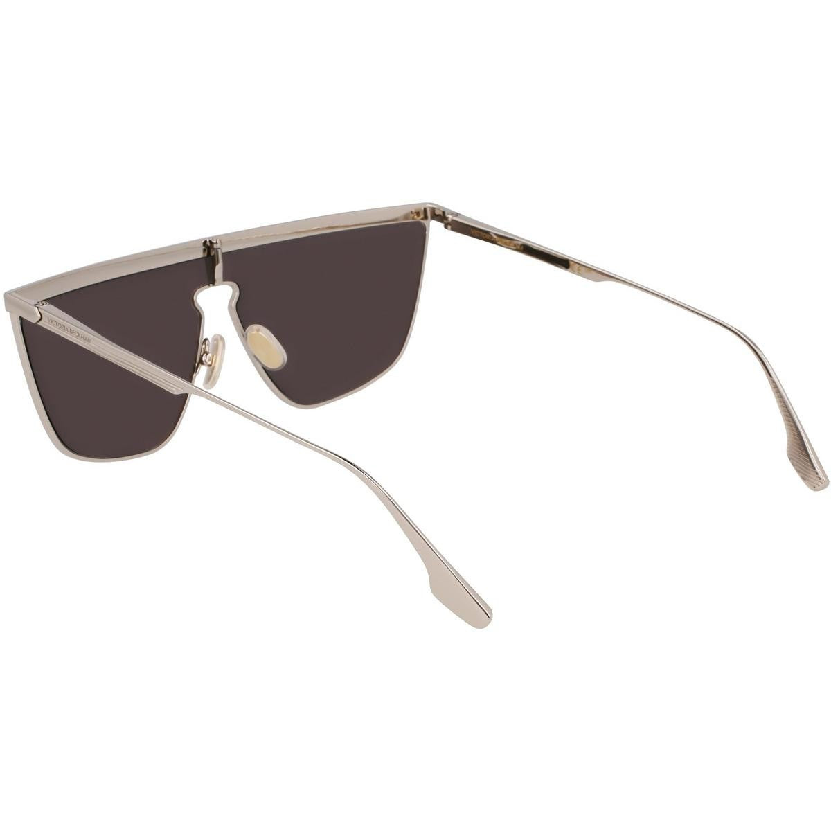 Victoria Beckham Sunglasses VB245S Silver Mono Lens Mirrored Women 59mm RRP £354
