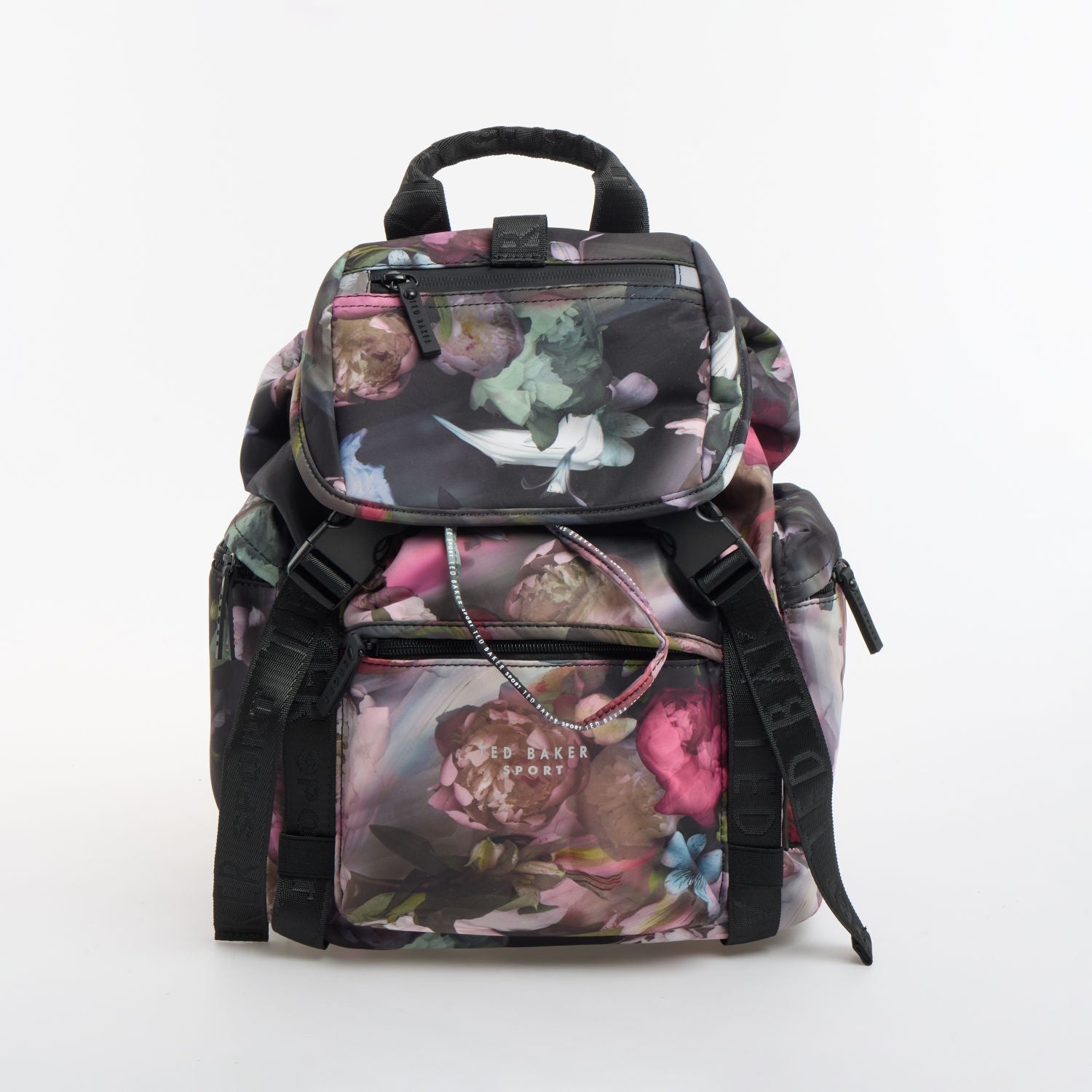 Ted Baker Sport Multicoloured Flower Pattern Multipocket Backpack