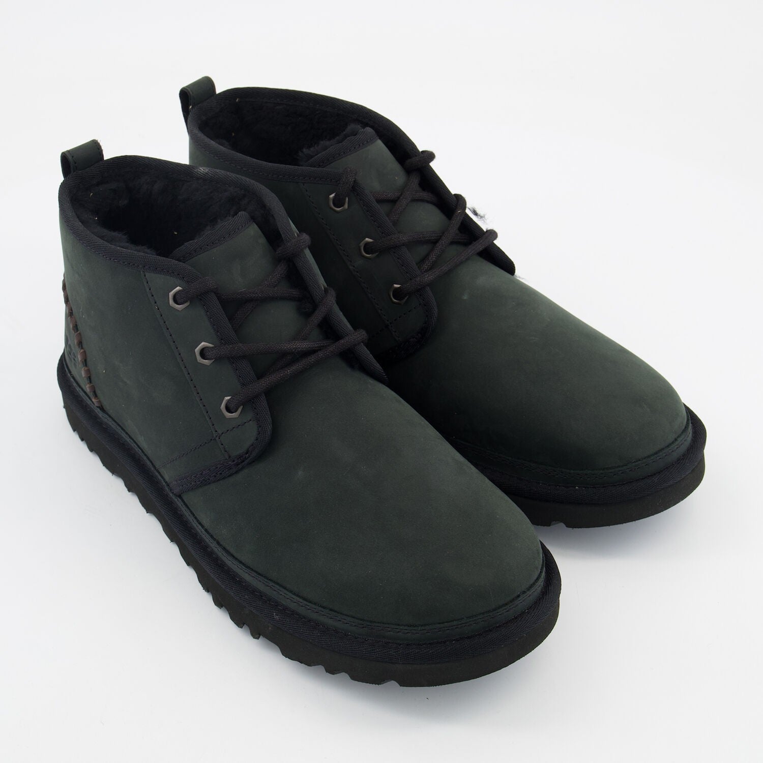 UGG NEUMEL MOC BOOTS , BLACK SUEDE. (UK9) RRP£145