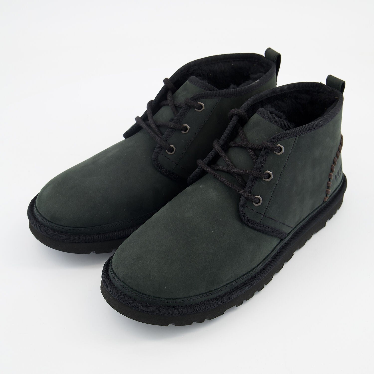 UGG NEUMEL MOC BOOTS , BLACK SUEDE. (UK9) RRP£145