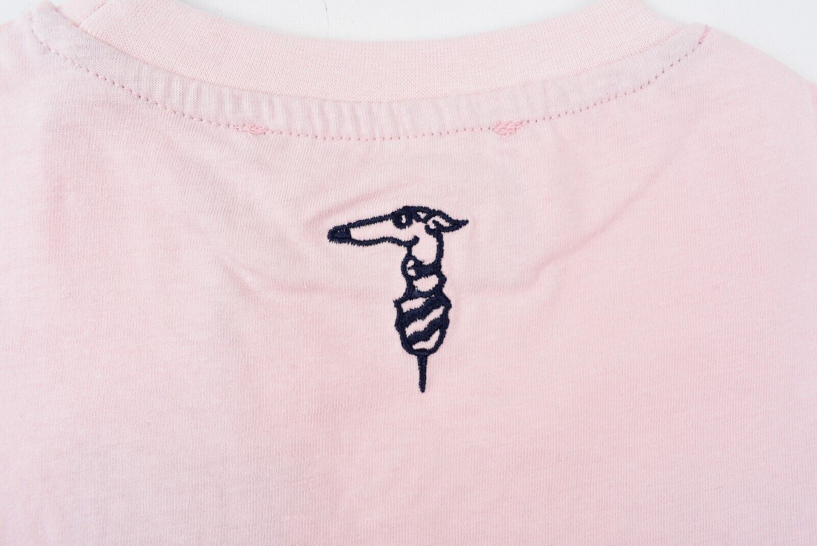TRUSSARDI Girls ADDIS Embellished Logo T-shirt, Powder Pink, size 3 years
