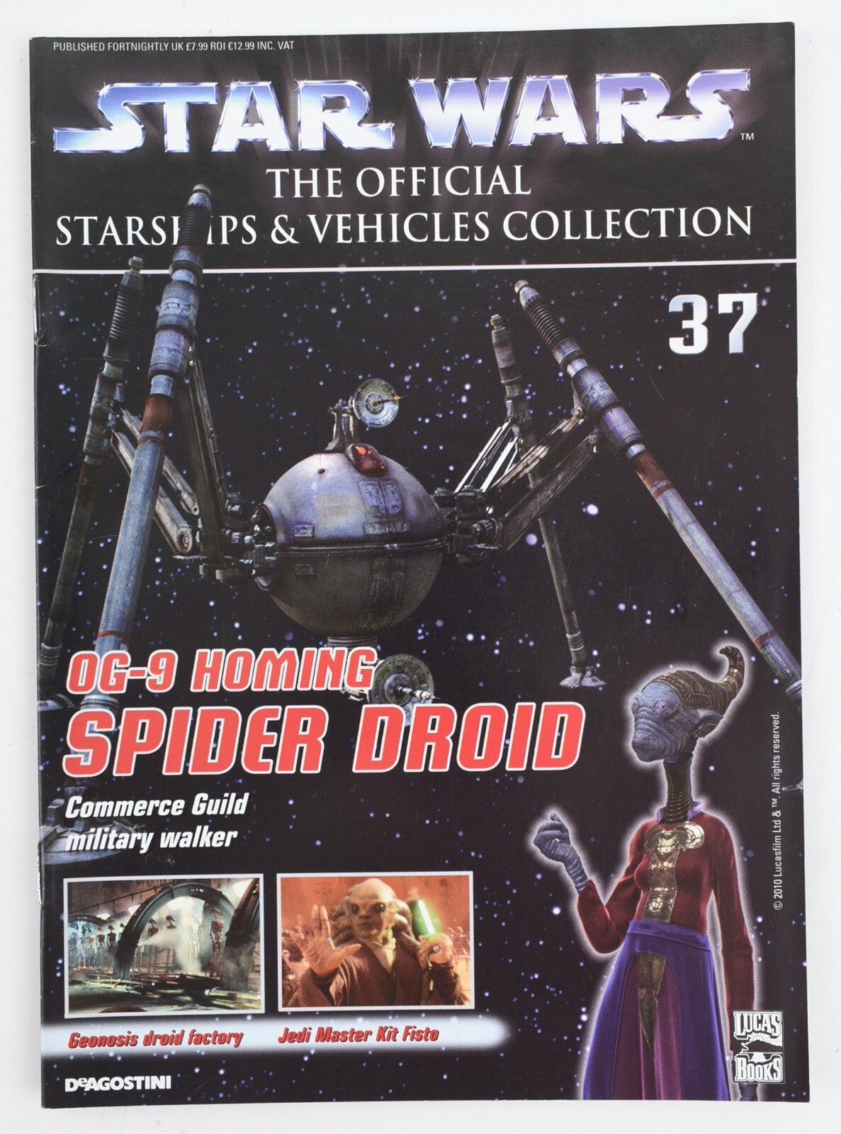 Star Wars - OG-9 Homing SPIDER DROID + #37 Magazine (DeAgostini)