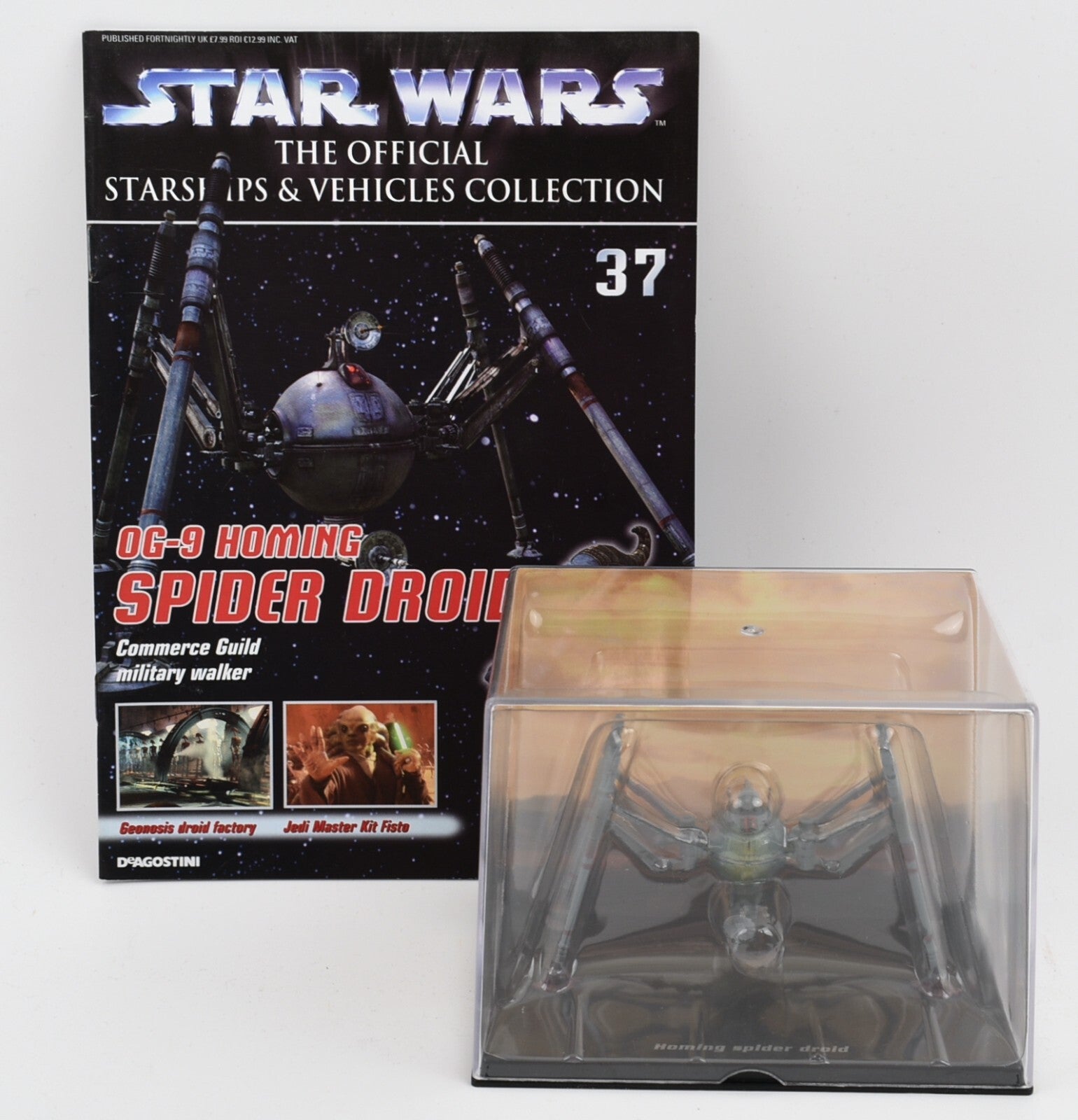 Star Wars - OG-9 Homing SPIDER DROID + #37 Magazine (DeAgostini)
