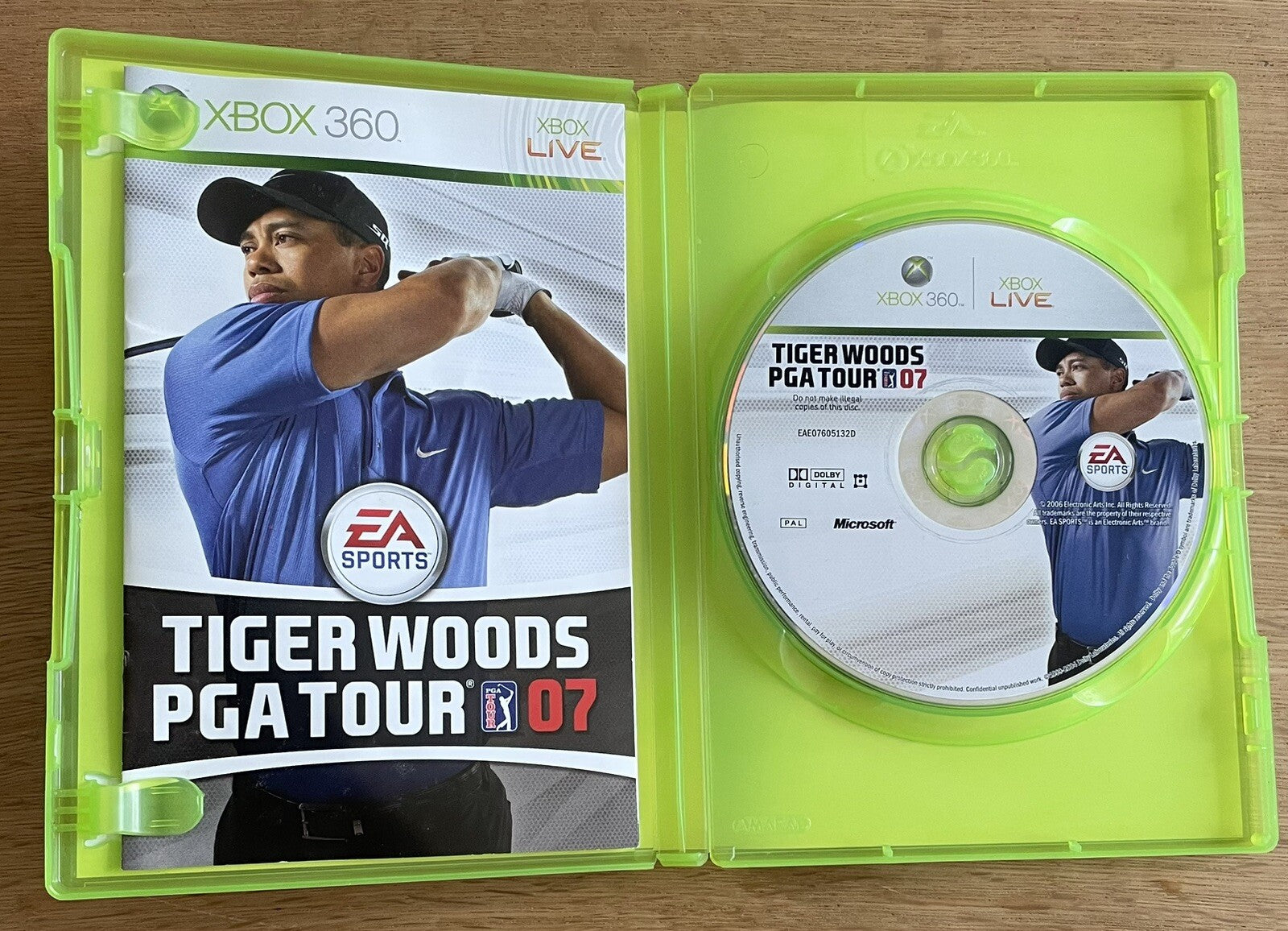 Tiger Woods PGA Tour 07 (XBOX 360 2007) FREE UK POST
