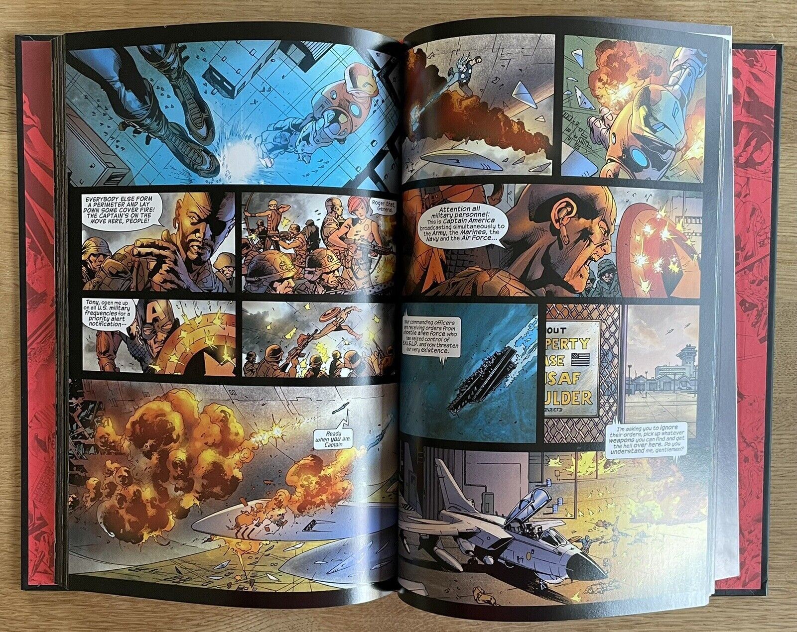 The Ultimates Homeland Security No.29 Marvel Graphic Novel Hardback Like New