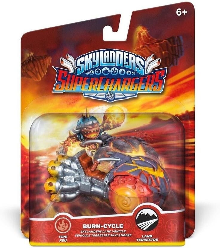 SKYLANDERS SUPERCHARGERS Burn-Cycle Vehicle
