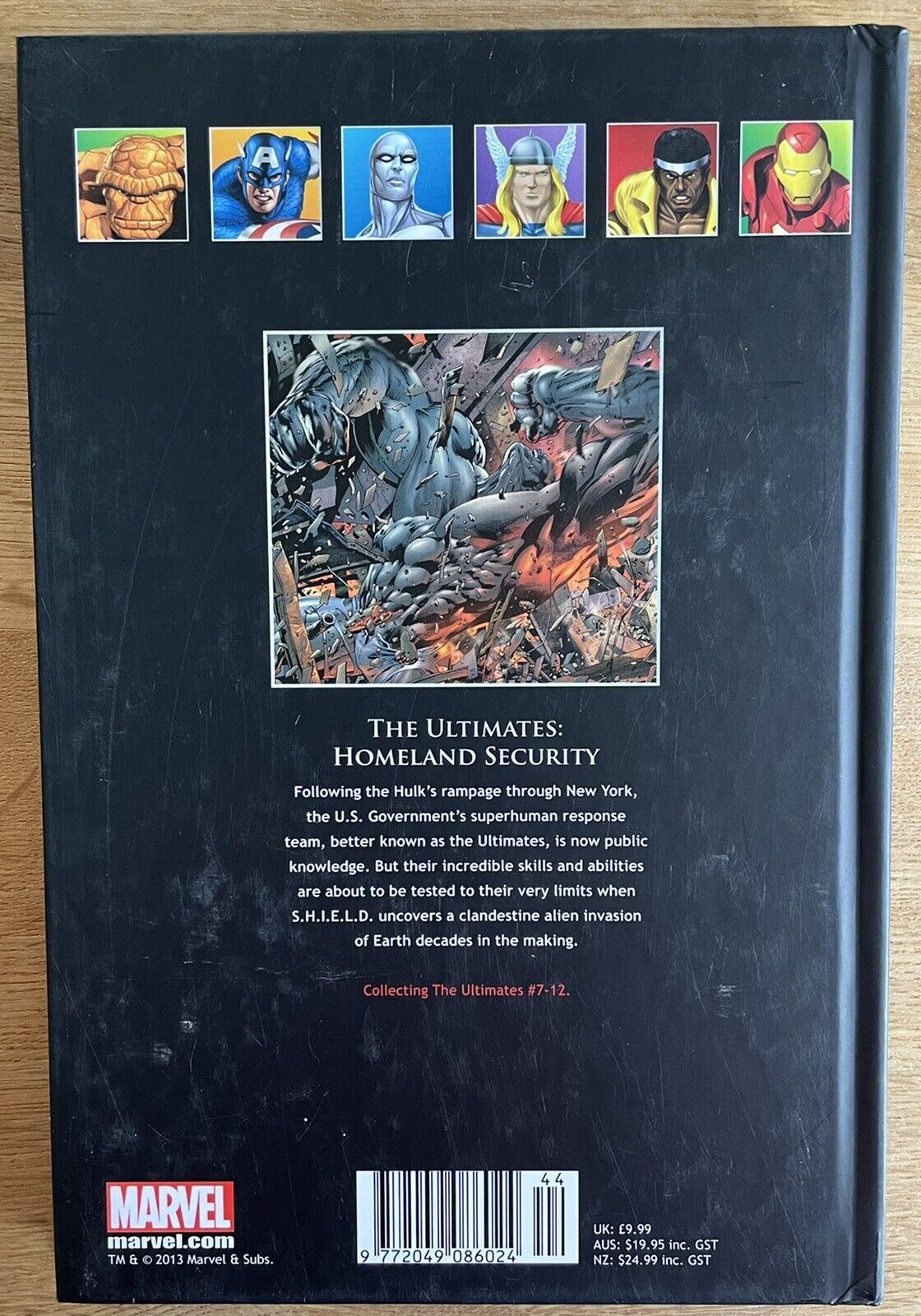 The Ultimates Homeland Security No.29 Marvel Graphic Novel Hardback Like New