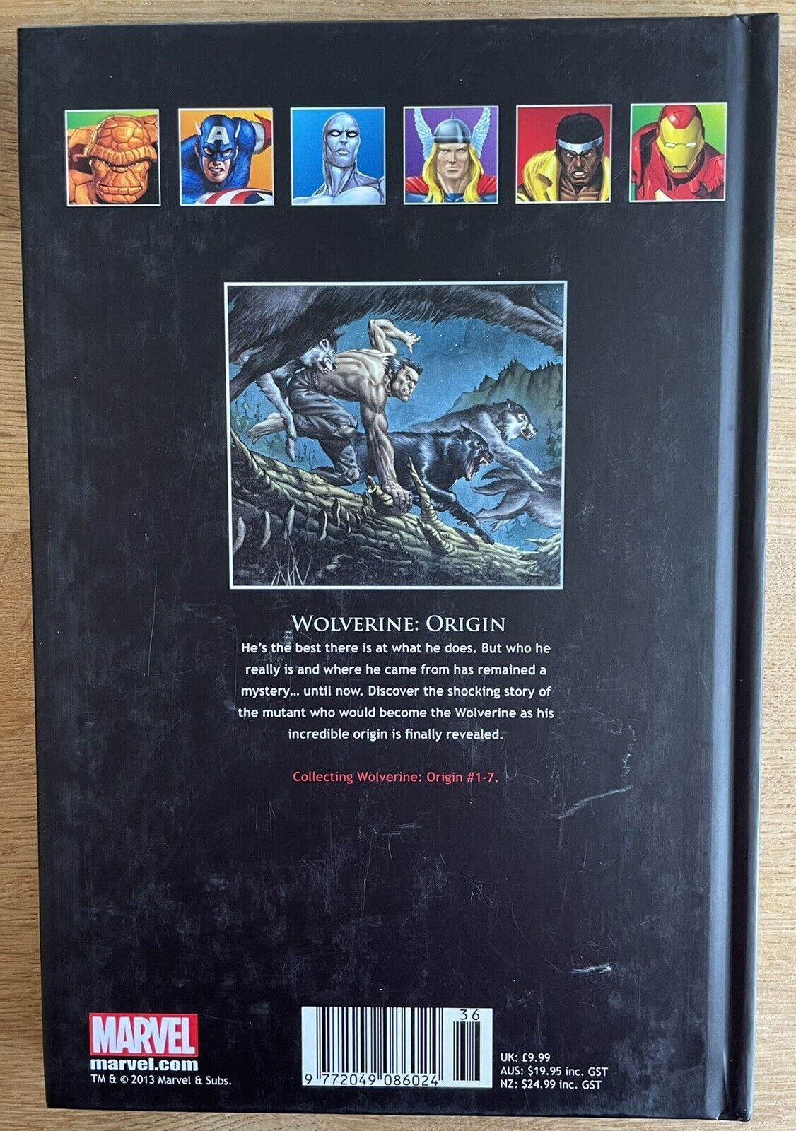 Wolverine Origin No.26 Marvel Graphic Novel Hardback Like New