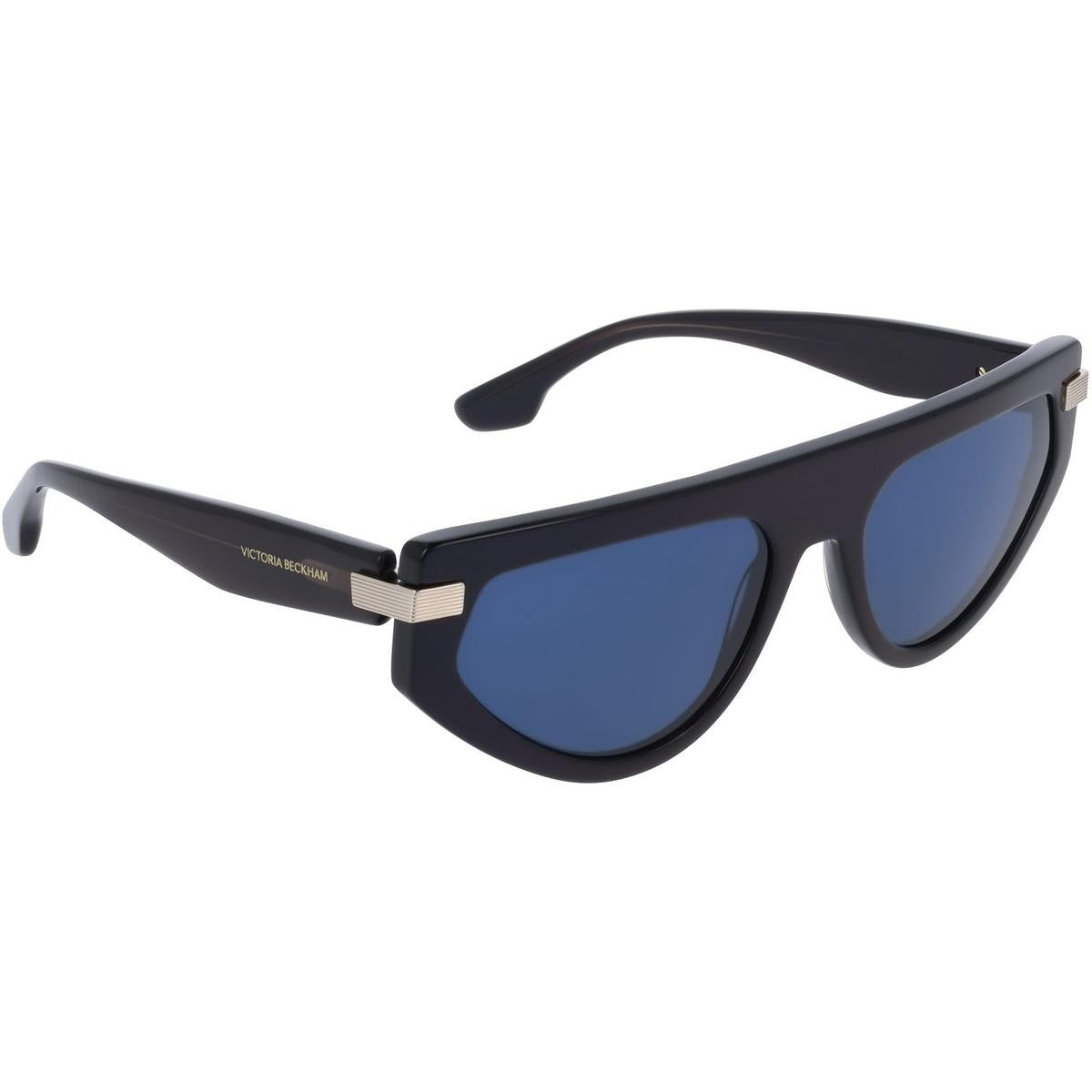 Victoria Beckham VB685S5618415 Women Blue Sunglasses Acetate Shield Eyeglasses