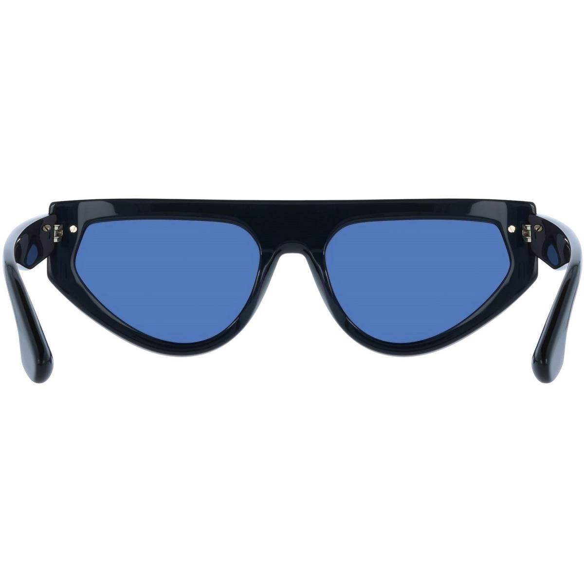Victoria Beckham VB685S5618415 Women Blue Sunglasses Acetate Shield Eyeglasses