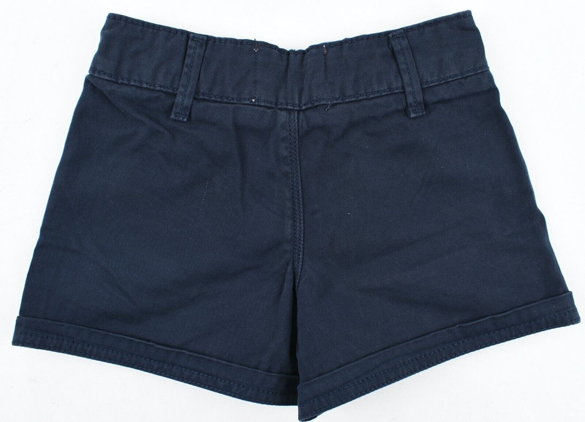JACK WILLS Girls Kids Summer Shorts, Navy Blue, size 3-4 Years