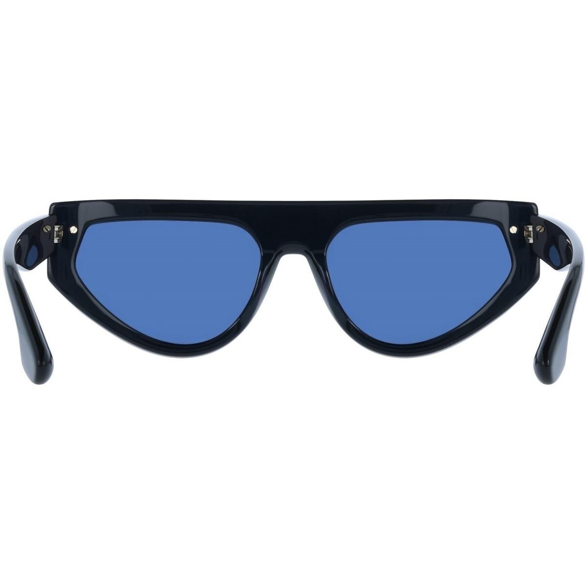 Victoria Beckham VB685S5618415 Women Blue Sunglasses Acetate Shield Eyeglasses