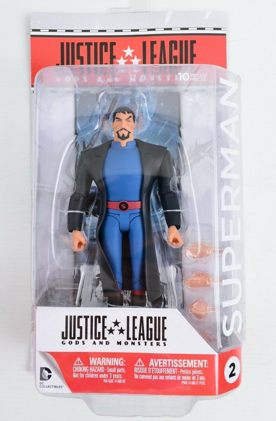 Justice League: Gods and Monsters SUPERMAN Action Figure Boxed (DC Collectibles)
