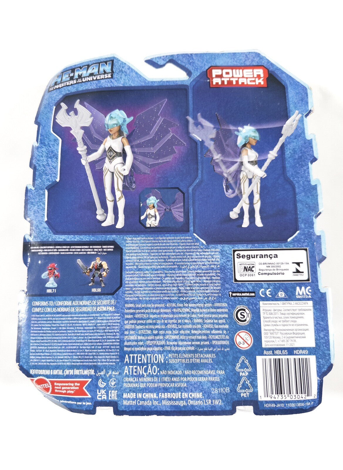 HE-MAN and The Masters of the Universe Action Figure set Sorceress