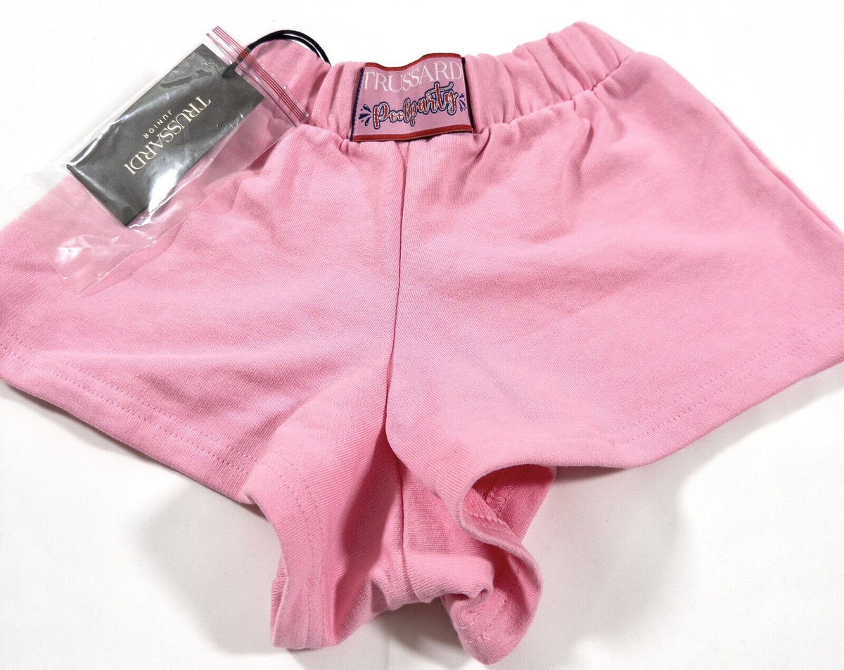 TRUSSARDI Kids Girls Pink Shorts Size UK 4 Years