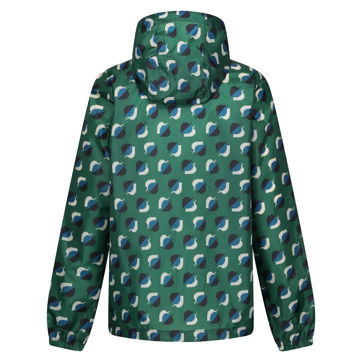 Regatta Orla Kiely Lightweight Waterproof Geometric Hooded Jacket UK10 UKSmall