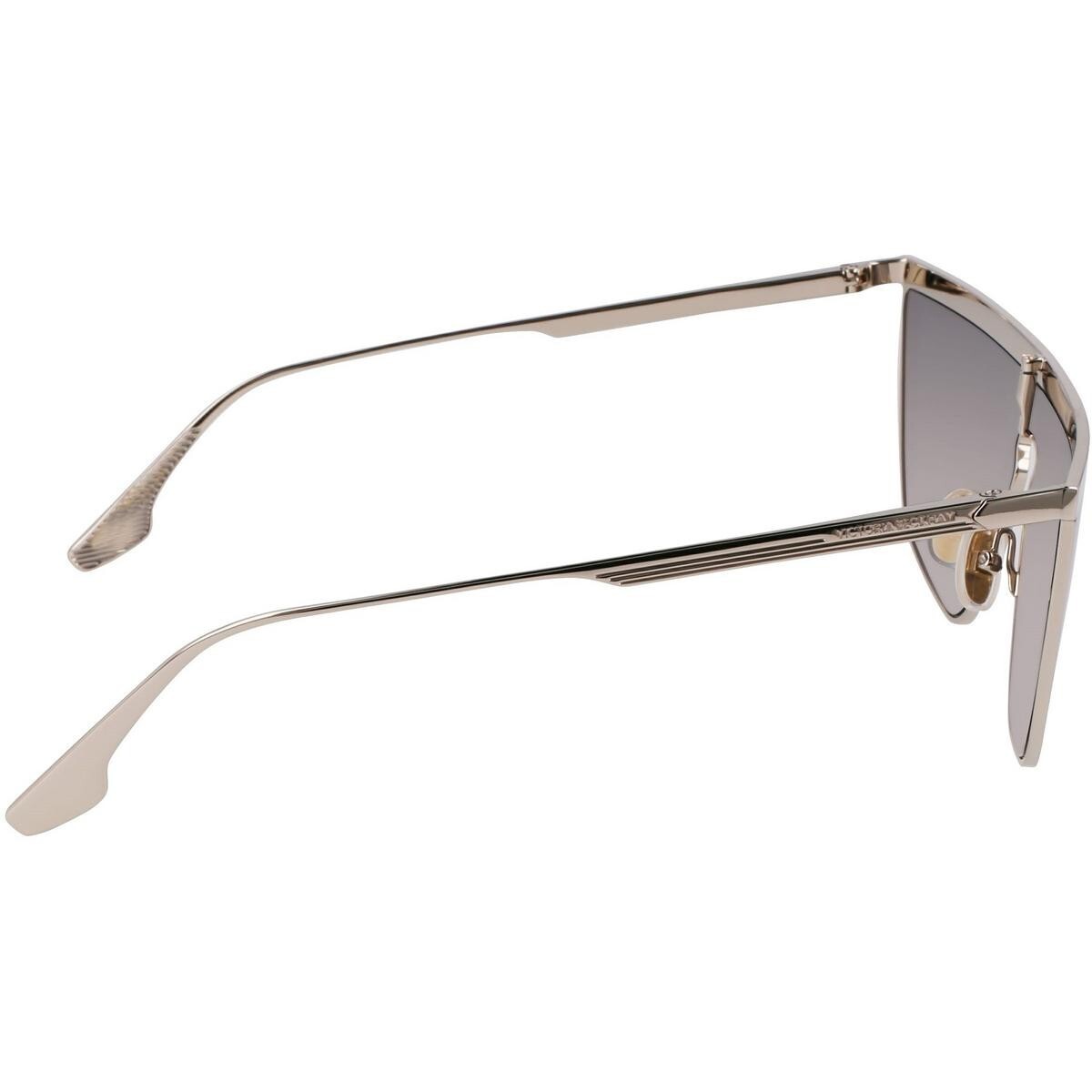Victoria Beckham Sunglasses VB245S Silver Mono Lens Mirrored Women 59mm RRP £354