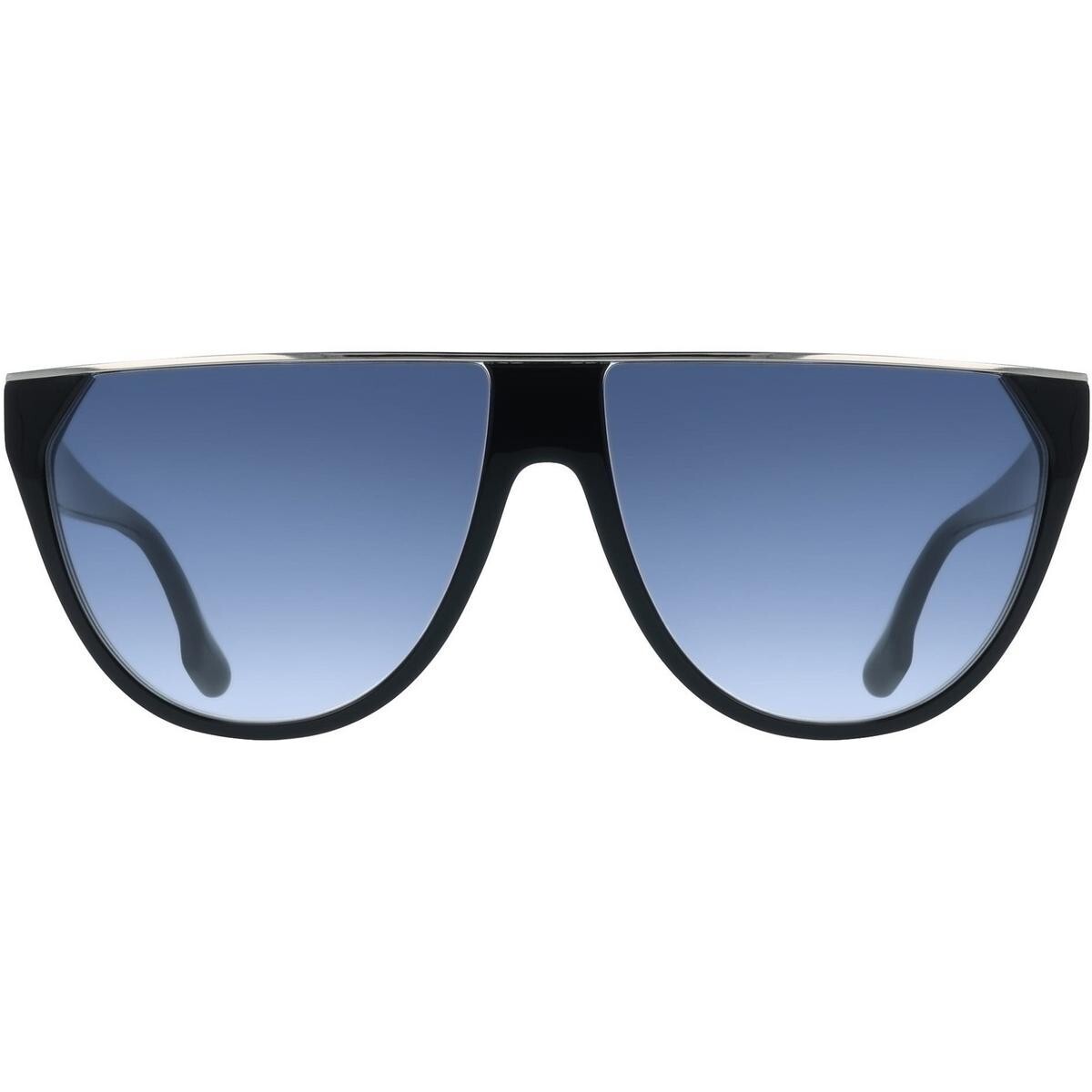 VICTORIA BECKHAM VB682S 001 Sunglasses Black Frame Smoke Gradient Lenses 61mm