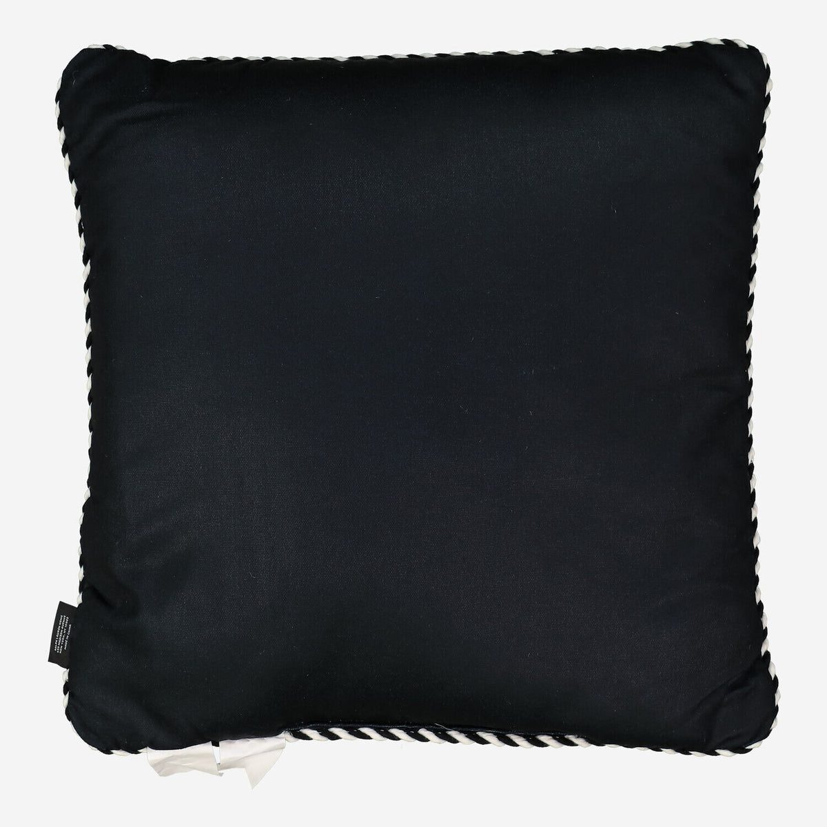 Lauren Ralph Lauren Black with Blue centre Indoor/Outdoor Cushion 50x50cm