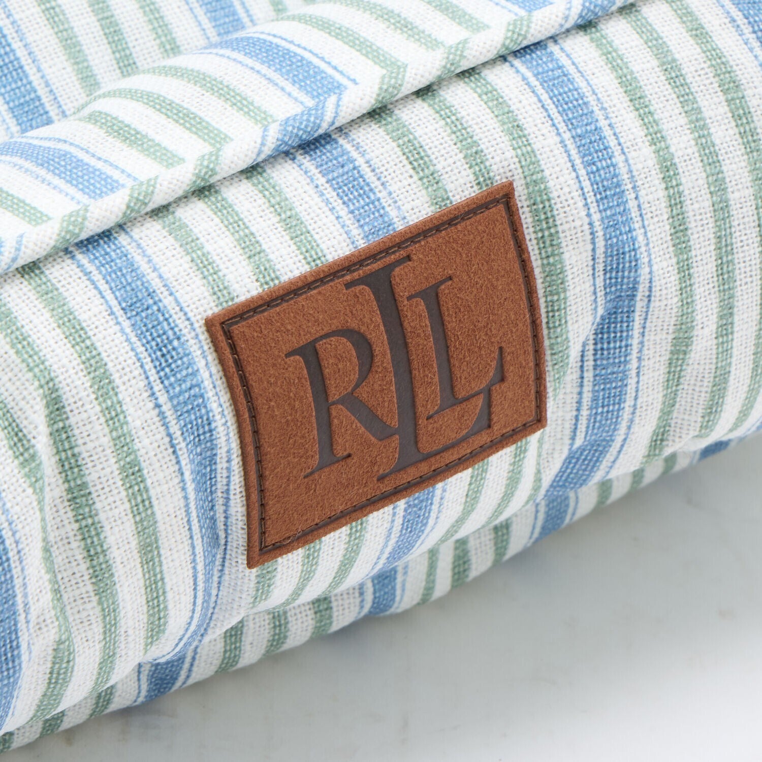 Lauren Ralph Lauren Multicolour Striped Cuddler Pet Bed 61x50cm