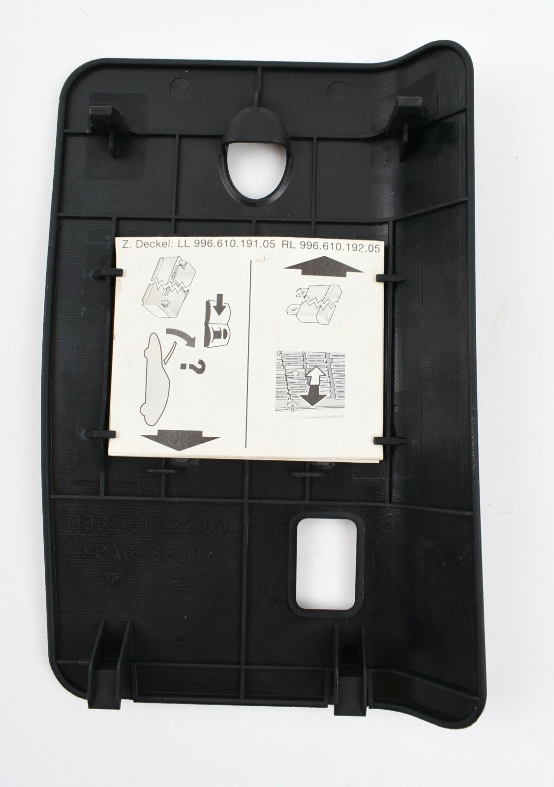 Porsche Boxster 986 - Fuse Box Cover Trim 996.610.192.05