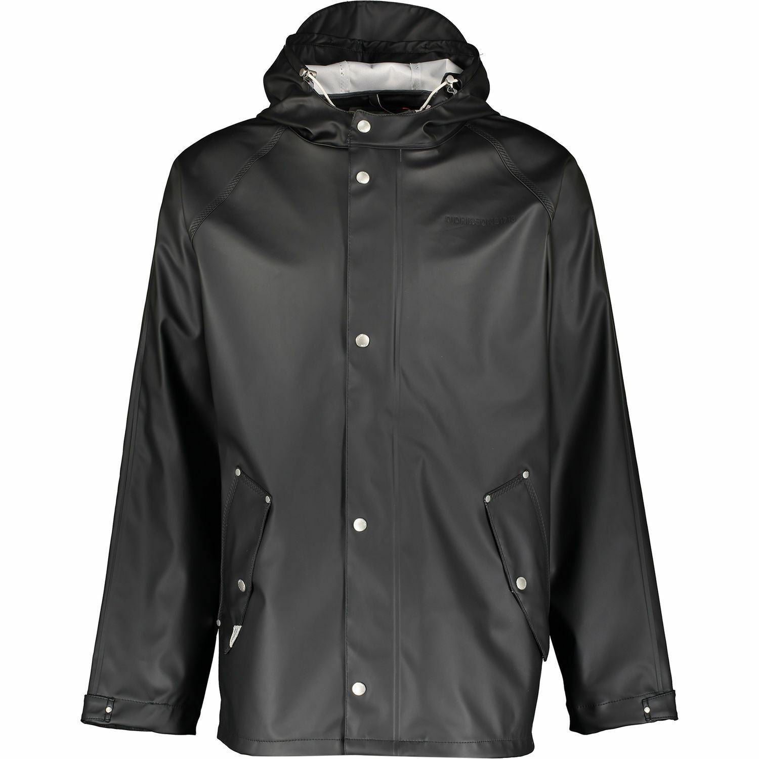 DIDRIKSONS 1913 GEORGE Men's Black Stormproof Jacket, size XL