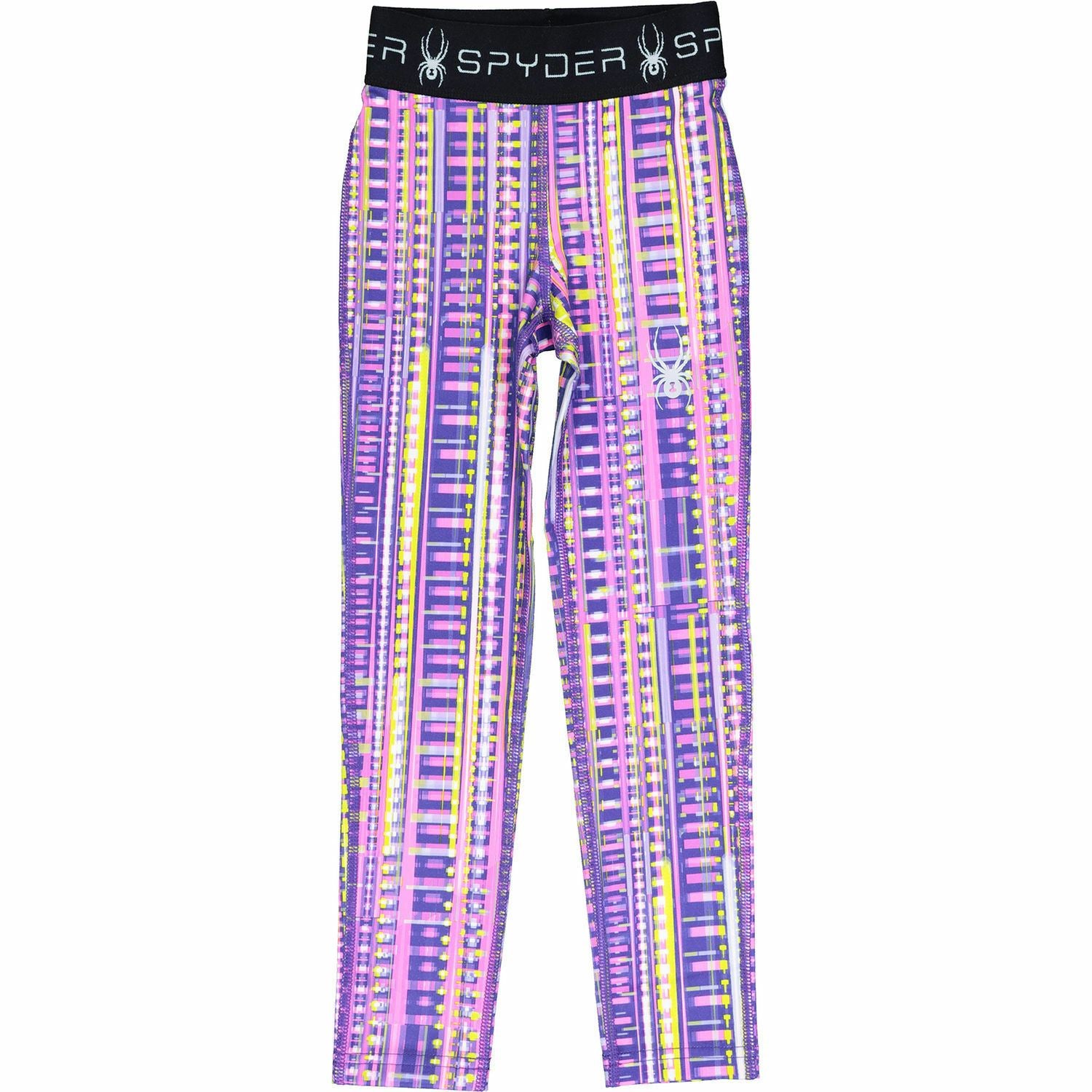 SPYDER Girls' SPRYTE Tight / Leggings, Harmony Acid Print, size 5 y-6 years