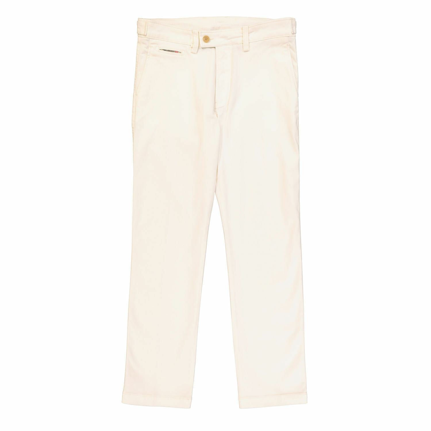 DIESEL Women's Cream Straight Leg Jeans, W28 W29