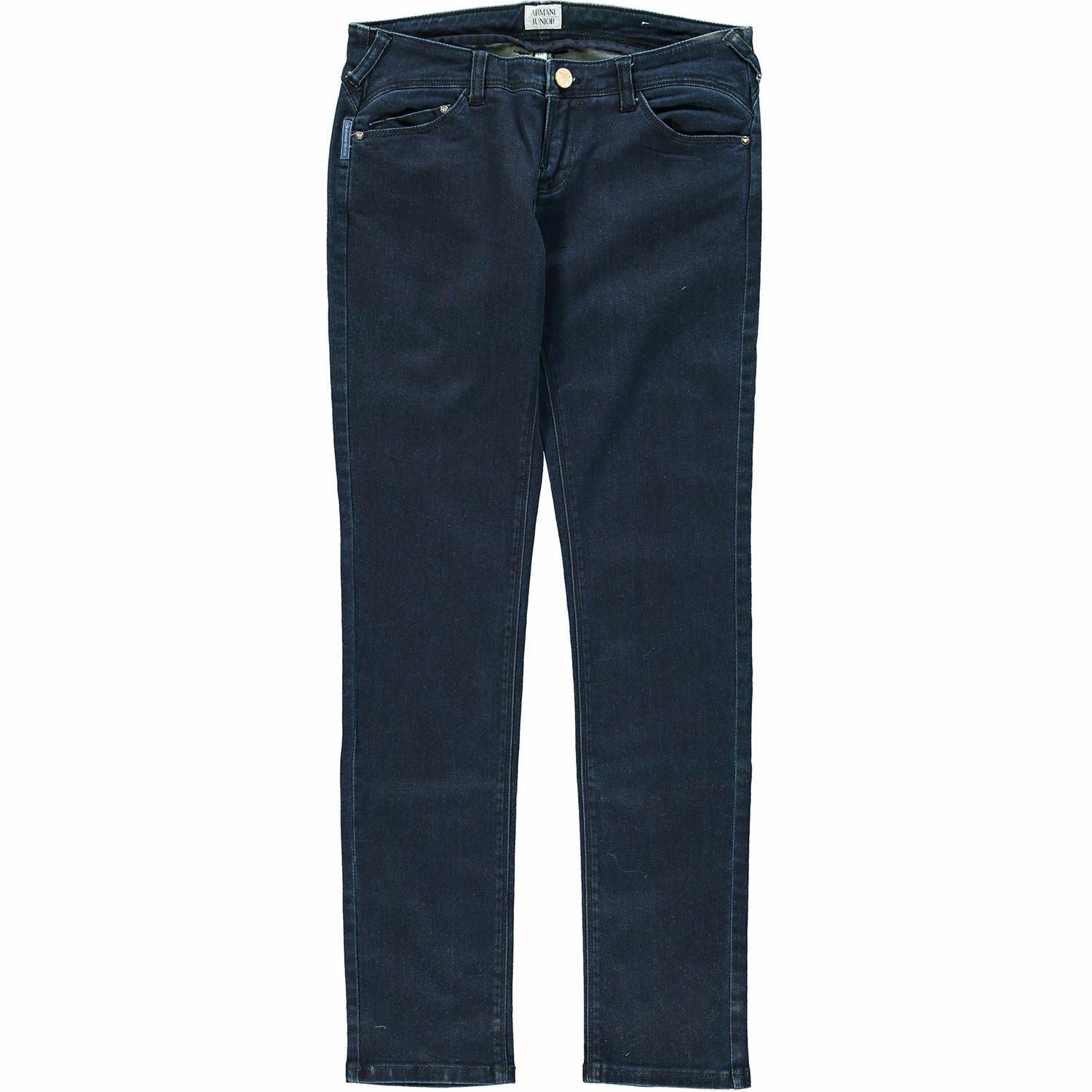 ARMANI JUNIOR Girls Super Slim Fit Jeans, Age 15 & 16 yrs