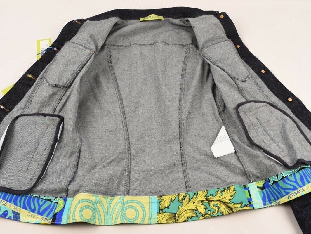 VERSACE JEANS Women's Blue Denim Jacket, sizes UK 10 / IT 42