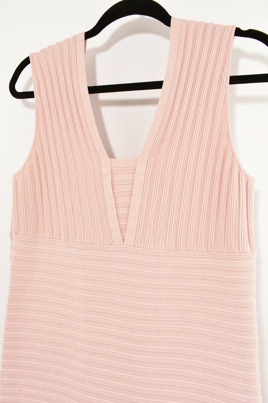 NEXT Women's Blush Rib Bodycon Sleeveless Dress, sizes UK 12 /UK 16