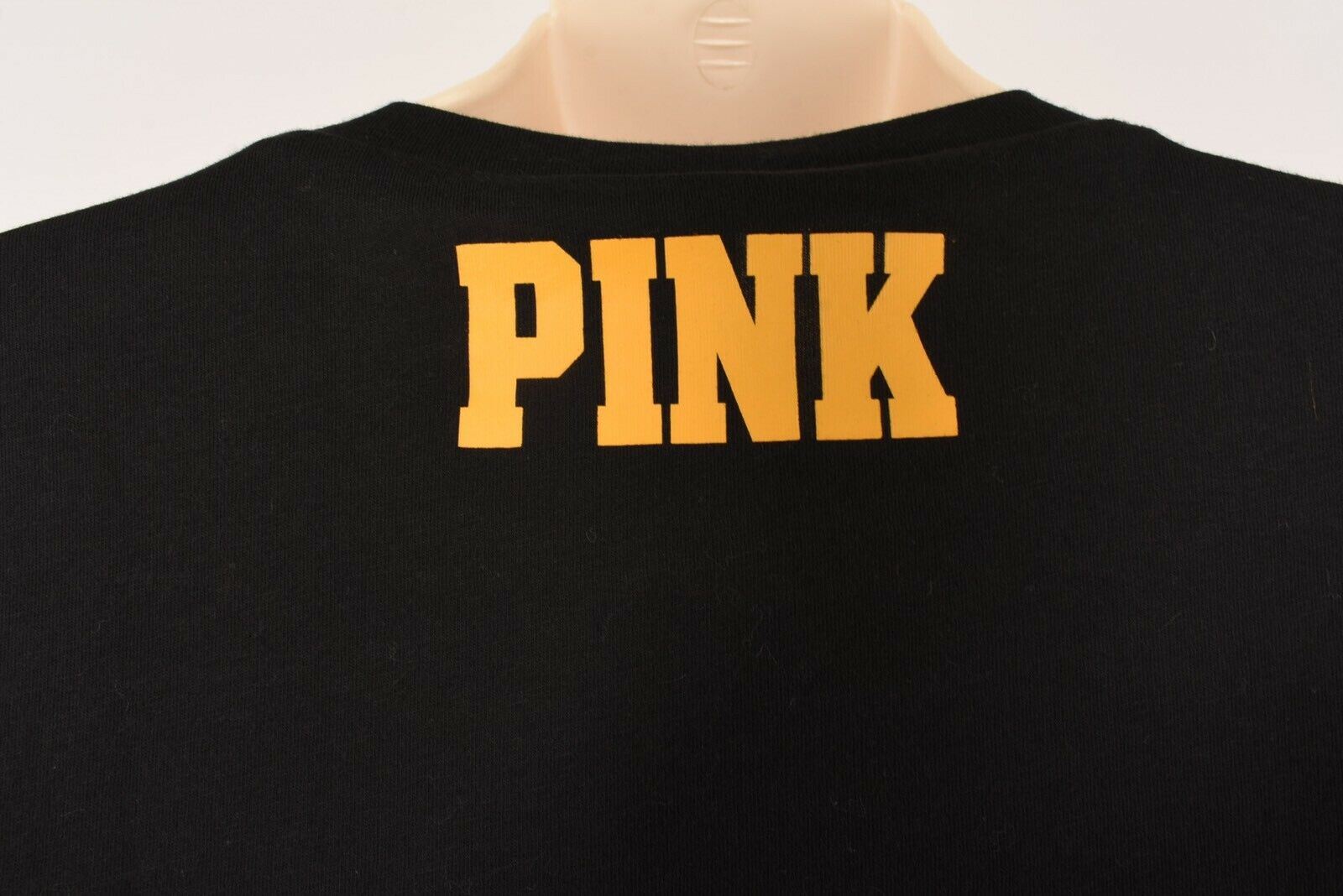 VICTORIA'S SECRET PINK Women's Tigers T-shirt Dress Black/Yellow size M