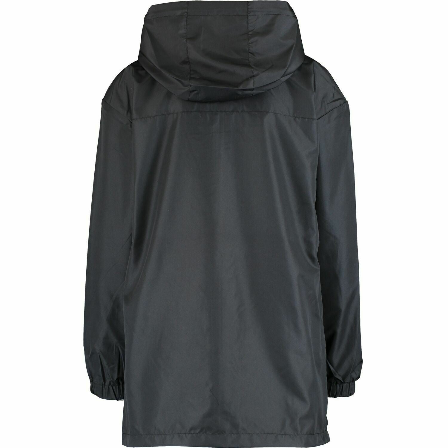 Billabong Womens Black/Floral Reversible Essential Rain Coat size Small